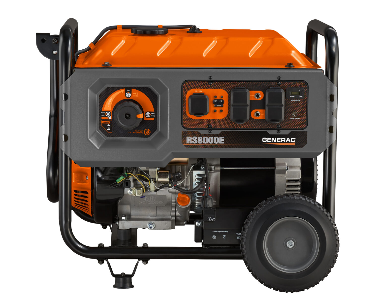 Generac RS8000E (with Cord) Portable Generator Max Boost Power Solutions